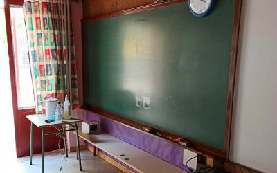 ¡HAY HUELLAS EN CLASE!