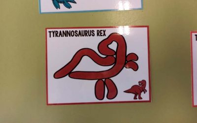 DINO PLANTILLAS PARA LA PLASTI